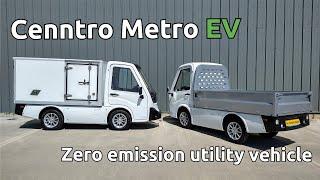 Introducing the new 2020 Saturn City Van - a 100% electric small utility vehicle