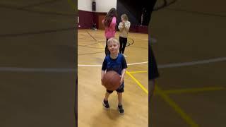 Working on his dribbling again! #basketball #upward #dribbling