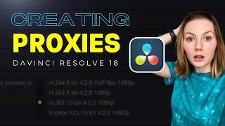 How to create proxies FAST using Blackmagic Proxy Generator | DaVinci Resolve 18