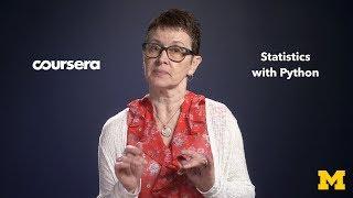 Statistics with Python with Professor Brenda Gunderson