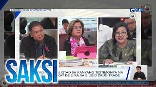 Jovie Espenido, bumaligtad sa kanyang testimonya na nagdiin noon kay De Lima sa Bilibid... | Saksi