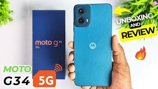 Moto G34 5G | Best Budget 5G Smartphone  | Unboxing & Review 