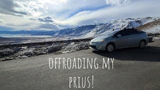 Toyota Prius Plug-in First Time Off-road after new Lift Kit