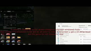 grayzone warfare windowed mode fps boost