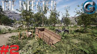 1ère technologie , enclume et charrette ! The Infected #2 Let's play/Gameplay 2024 fr