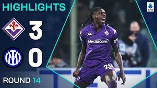 FIORENTINA-INTER 3-0 | HIGHLIGHTS | RECUPERO 14ª GIORNATA | SERIE A ENILIVE 2024/25