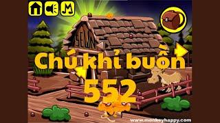 Chú Khỉ Buồn 552 - Cabin Chứa Vàng | Monkey GO Happy Stage 552 - Cabin Gold