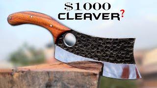 Turning Steel into a Cleaver - Ultimate DIY Project