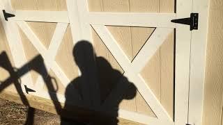 Wood shed assembly - call 240-764-6143 in Glen burnie MD - Wood shed builders