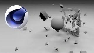 Cinema 4D: Breaking Objects Tutorial