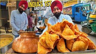 25/- LEGEND Indian Street Food Punjab  SardarG Viral Samosa Dal Makhani, SBI Chole Kulche Tosha