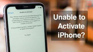 How to Fix Unable to Activate iPhone 11/11 Pro/XS/XR/X/8/7/6