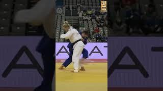 As clean an o-soto-gari as you’ll see!