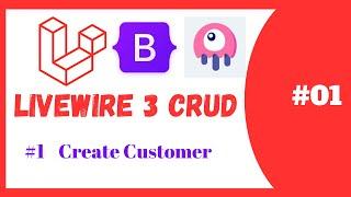 Create Customer |  Laravel Livewire 3 CRUD