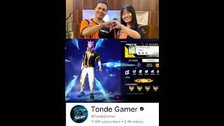 tonde gamer uid indian server @TondeGamer  #tondegamer #uid #shorts #freefire