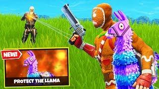 PROTECT THE LLAMA Custom Gamemode in Fortnite Battle Royale