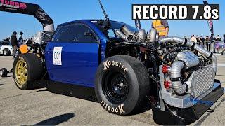 VW Lupo BiMoto 1800HP - World Record 7.8s