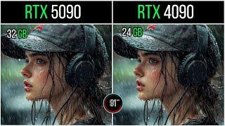 RTX 5090 VS RTX 4090 : TEST IN 20 GAMES  | NATIVE 1080P - 2K - 4K