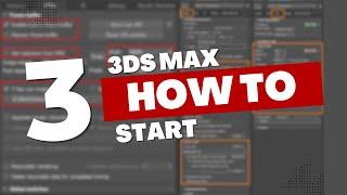 3ds Max Tutorial: Beginner Guide - How to start & Important settings