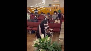 Man With Disabilities Miraculously Catches The Holy Spirit In Church!