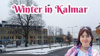 Winter in Kalmar Driving Along Norra Vägen 2022