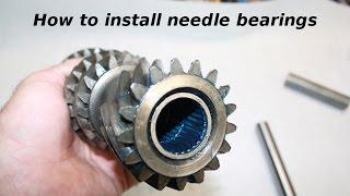 How To Rebuild a Muncie 4 Speed - Installing Needle Bearings