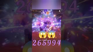 Raiden Shogun Damage Showcase | Max Burst & Elemental Skill | Genshin Impact