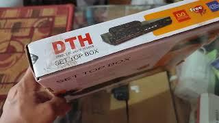 DD Free Dish MPEG2 Set Top Box ise Set Top Box mein milege sabse jyada channel New Box Unboxing