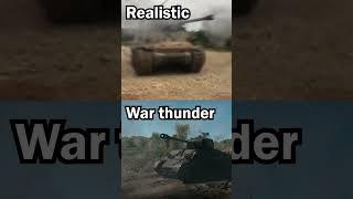 Realistic Vs War Thunder