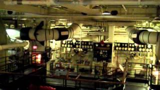 Alone in the Engine Room of the Queen Mary