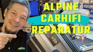 Carhifi Verstärker reparieren allgemein, hier am Beispiel Alpine MRV-T757 Autoendstufe