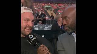 Tyson Fury Talks Anthony Joshua Vs Daniel Dubois 