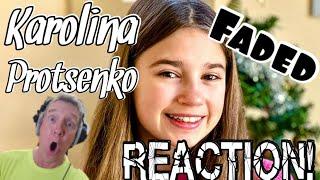 Karolina Protsenko  -  Faded (Alan Walker) *REACTION!" 