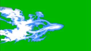 Green Screen and Black Screen Energy Blast Power Effects