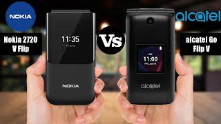 Nokia 2720 V Flip vs alcatel Go Flip V