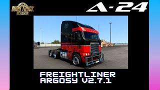 Мод Freightliner Argosy v2.7.1 для ETS 2 (1.40.x)