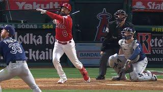 Angels' Anthony Rendon hits left-handed homer off Brett Phillips!! 