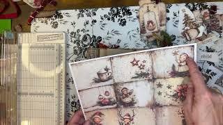 Hither and Yon Studio Crafty LIVEStream Replay for Dec 22, 2024 | Finishing up the Christmas Journal