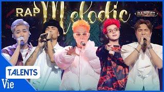 TOP 10+ bản rap MELODIC cực cuốn gây tiếng vang tại Rap Việt Mùa 3: Mikelodic, Ogenus, Captain...