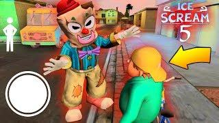 ВЫШЛА игра ICE SCREAM 5! НОВЫЙ МОРОЖЕНЩИК + КЛОУН - Freaky Clown