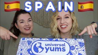 TASTING SPANISH SNACKS | Universal Yums | Super Yum Box| October 2022 | SPAIN