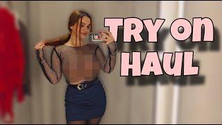 [4K] Transparent Try On Haul | See Through Clothes | Get Ready With Angelina Love