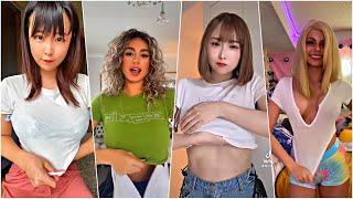 No Bra Challenge Tiktok | Latest Video's