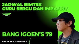 JADWAL PESERTA BIMTEK GURU SERGU DAN IMPASSING 2024