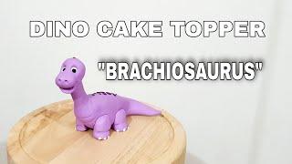 DINO CAKE TOPPER - THE BRACHIOSAURUS