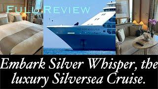 Suite Tour + Facilities Review @ Newly Refurbished Silver Whisper, the luxury Silversea Cruise 2024.