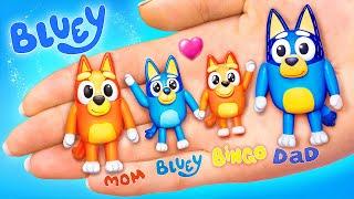 BLUEY Adventures: Chúng Mình Biến Thành đồ Chơi Mini! 32 Mẹo Tự Làm Cho Búp Bê LOL OMG