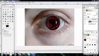 14.4 How to Make A Sharingan on GIMP