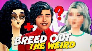 ГЕНЕТИКА ТВОРИТ ЧУДЕСА В СИМС 4! ИЛИ НЕТ? - BREED OUT THE WEIRD - The Sims 4