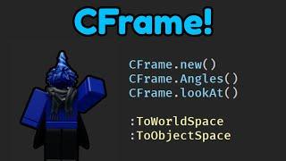 CFrame (Lerp, Angles, ToObjectSpace, ToWorldSpace) | Roblox Studio